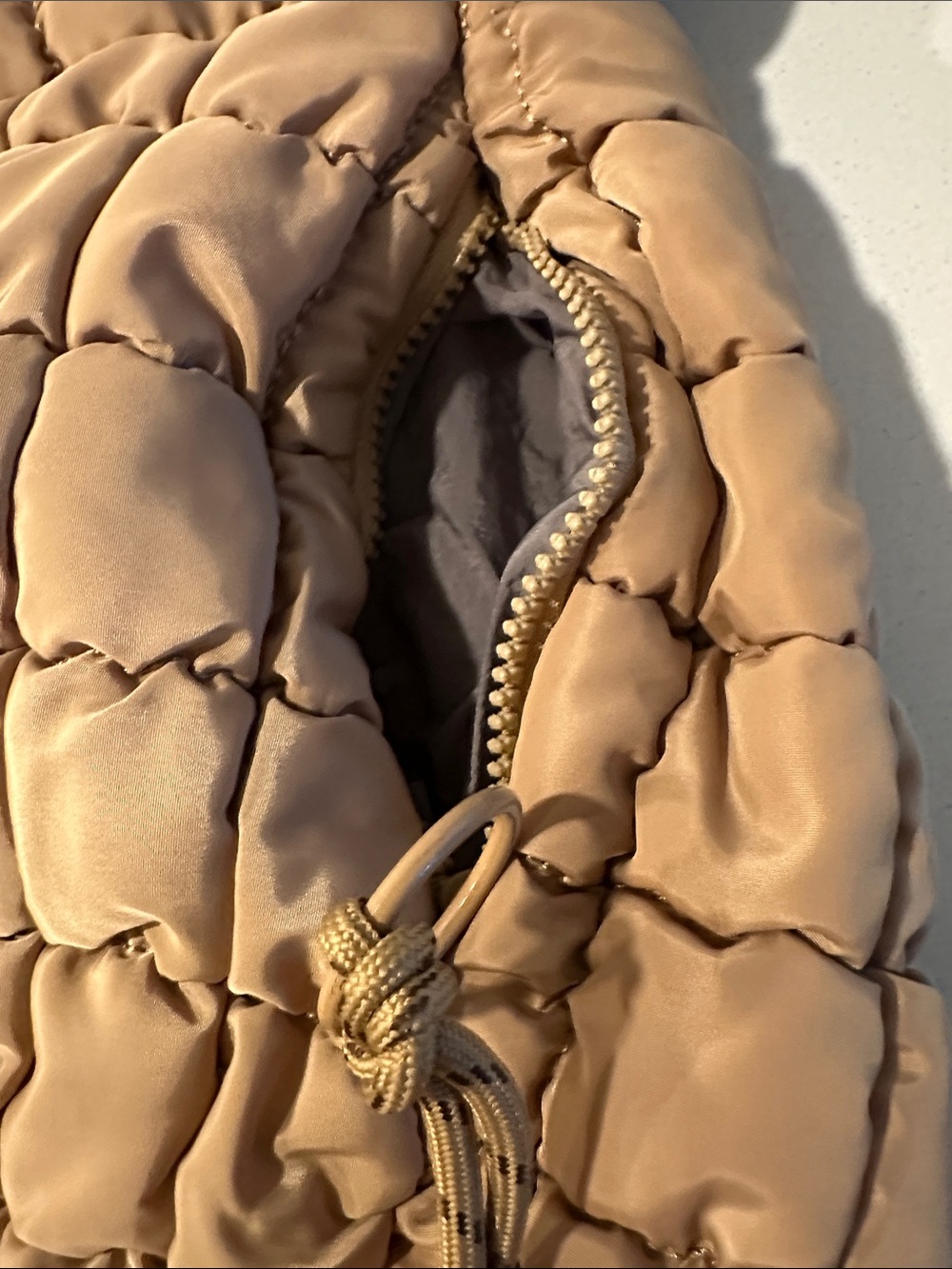 Tan shoulder bag - Picture 5 of 7